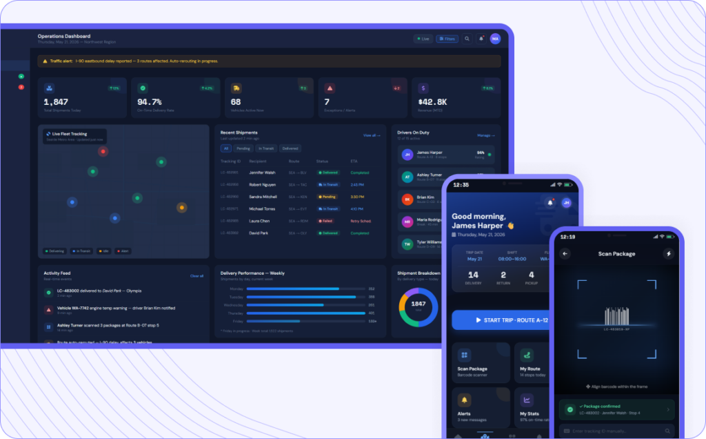 Smart Logistics Operations Platform